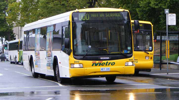 Metro Tasmania Scania L94UB NCBC Downtown 220